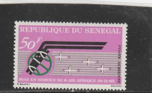 Senegal  Scott#  C33  MH  (1963 Air Afrique)