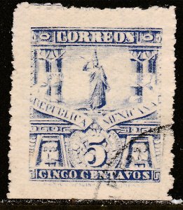 MEXICO 283 5cents MULITA UNWATERMARKED USED.F-VF. (173)