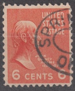 U.S. Scott #811 1938 Used