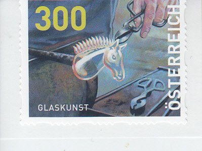 2022 Austria Glaskunst Dispenser Stamp  (Scott NA) MNH