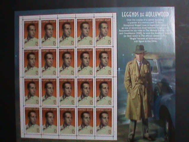 ​UNITED STATES:1997-SC# 3152  LEGENDS OF HOLLYWOOD-HUMPHREY BOGART - MNH-SHEET