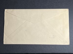 1938 New Zealand First Day Cover FDC Bulls NZ to Novascotia CA