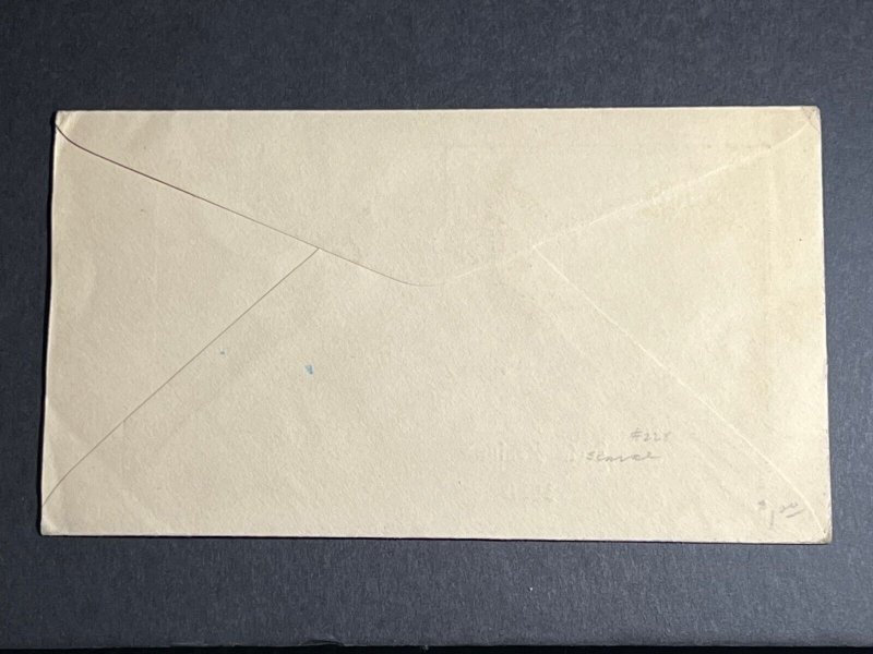 1938 New Zealand First Day Cover FDC Bulls NZ to Novascotia CA