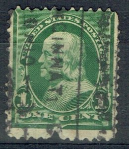 1898 1c Franklin with precancel from CINCINNATI OH (279-L-2R) down.