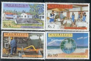 Mauritius 2001, 20th century 4v, MNH