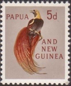 Papua New Guinea 1963 SG42 5d Raggiana Bird of Paradise MNH