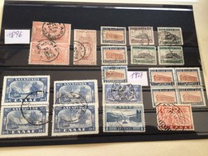 Greece 1896 to 1927  used stamps A12815