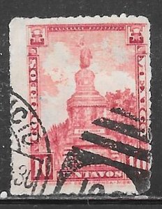 Mexico  736: 10c Cuauhtemoc Monument, used, F