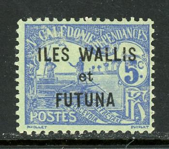 Wallis and Futuna Islands J1 Unused (MH)