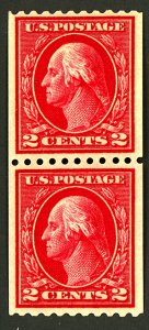 U.S. #488 MINT PAIR OG NH