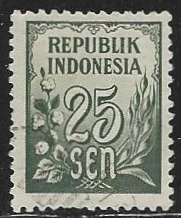 Indonesia #376 Used Single Stamp