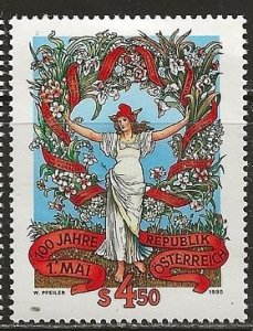 Austria ^  Scott # 1501 - MH