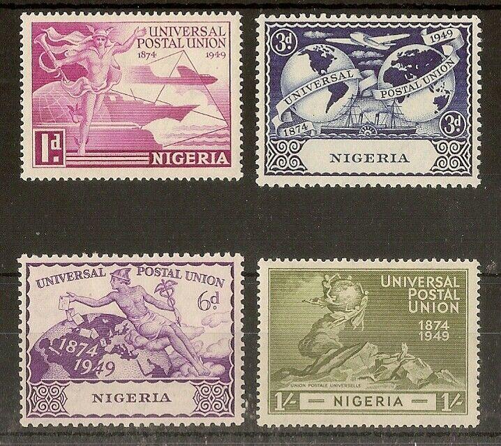 Nigeria 1949 UPU Set Mint
