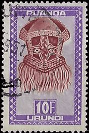 RUANDA-URUNDI   #106 USED (1)