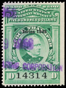 U.S. REV. DATED GREENS RD308  Used (ID # 117635)