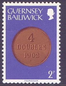 Guernsey  #175  1979  MNH   coins   2 p.