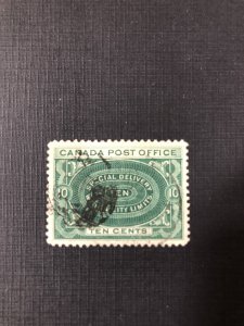 Canada E1 Used Special Delivery