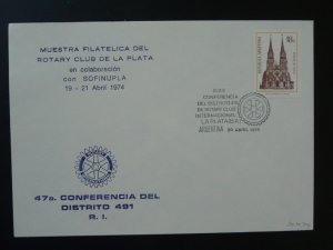 Rotary International conference La Plata Argentina 1974