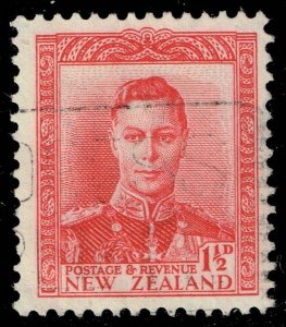 New Zealand #228B King George VI; Used