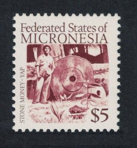 Micronesia Stone Money $5 1984 MNH SG#20