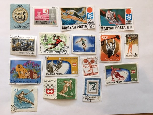 Hungary – Small Collection of 120+ Stamps – Mostly CTO