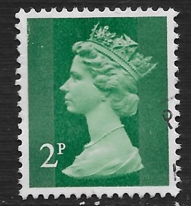 Great Britain #MH27 2p Queen Elizabeth II ~ Used