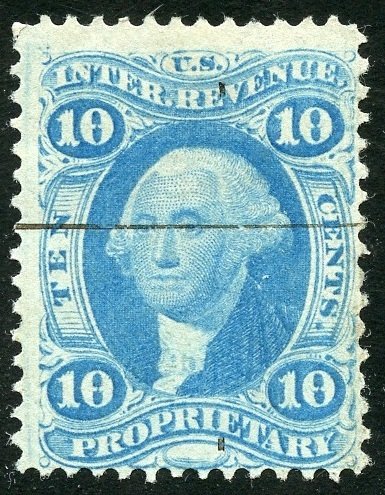 United States Scott R38c ULH - 10c Proprietary - SCV $19.00