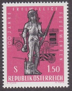 Austria # 706, St. Florian Statue, NH
