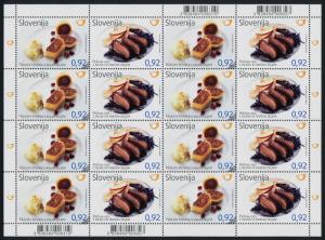 Slovenia 1013 Sheet MNH Traditional Foods