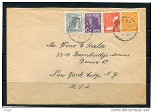 Germany 1947 Cover Used Mi 944-5 927 947 Allied Occupation (1)