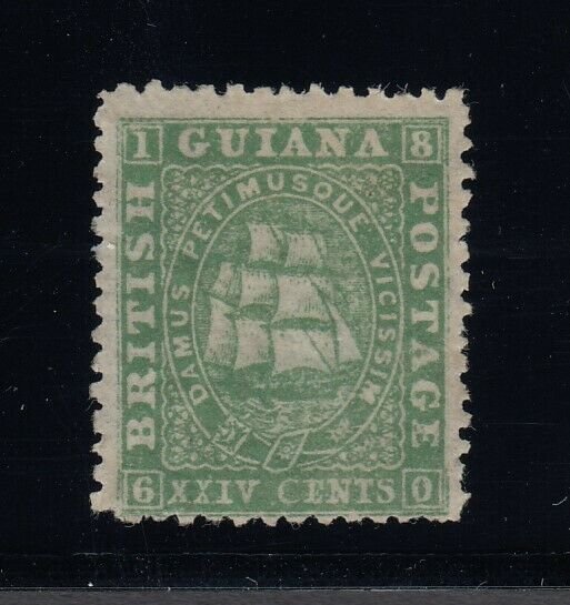 British Guiana, Sc 33 (SG 56), MNG (regummed), w/ 2001 APS certificate