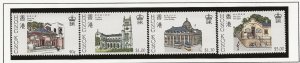 Hong Kong 1985 Historic Buildings sg.467-70   set of 4   MNH