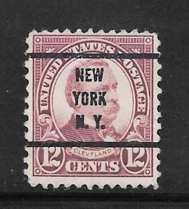 #693 Used Single PRECANCEL AS SHOWN