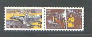 Canada Sc.  # 765-66a f-vf mnh horizontal pair