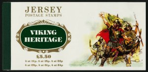 Jersey 436a Booklet MNH Viking Heritage, William the Conqueror, Bayeux Tapestry