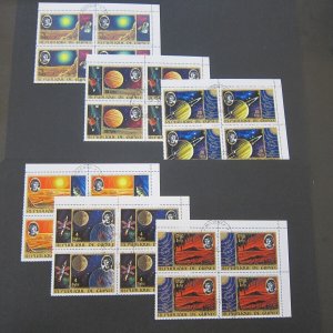 Guinea 1973 Sc 653-8 space BLK(4) MNH(CTO)