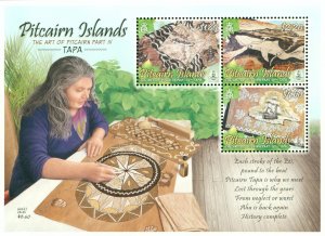 PITCAIRN ISLAND 732 MNH SS SCV $14.00 BIN $7.50