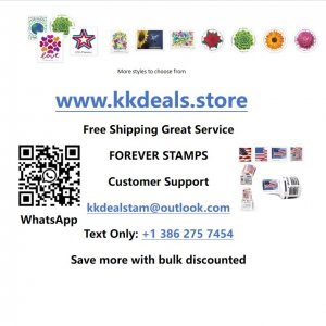 2024 Forever stamps 5 books total 100pcs