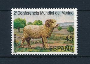 [28394] Spain 1986 Animals Mammals Sheep Merino MNH