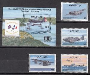 Vanuatu Scott 560-64 Mint NH (Catalog Value $26.75)