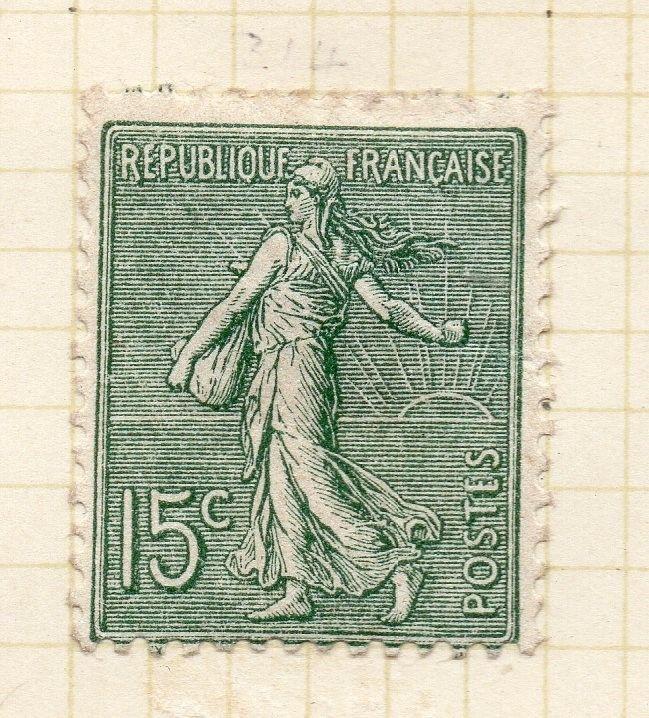 France 1903 Sower Issue Fine Mint Hinged 15c. 233739