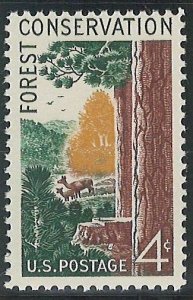 Scott: 1122 United States - Forest Conservation - MNH