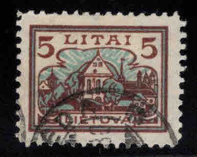 LITHUANIA LIETUVA Scott 173 Used stamp