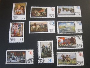 Russia 1968 Sc 3549-58 set FU