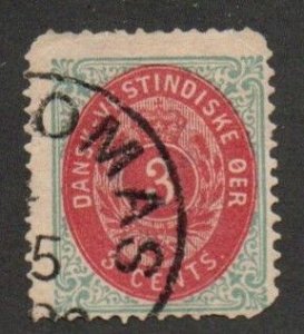 Danish West Indies 6c