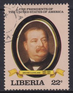 Liberia 927 American Presidents 1982