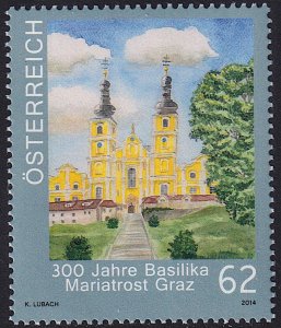 Austria - 2014 - Scott #2514 - MNH - Graz Mariatrost Balilica