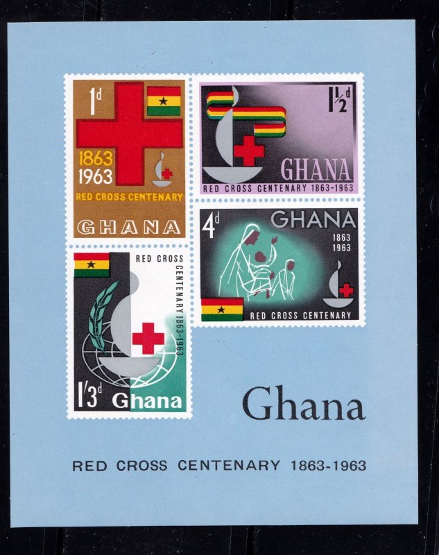 Ghana Souvenir Sheet           142a          MNH OG