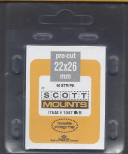 Scott/Prinz Mounts  22x26 Package of 40