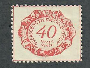 Liechtenstein J7 Mint Hinged single